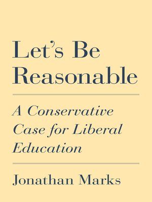 cover image of Let's Be Reasonable